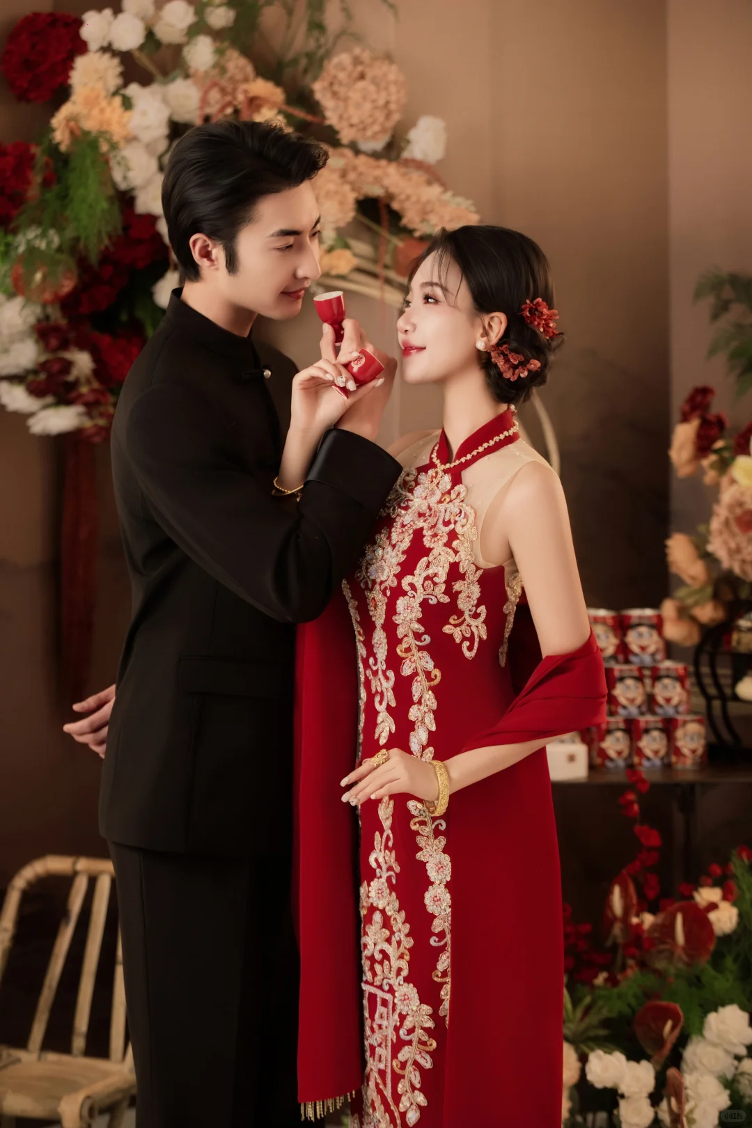 抚州订婚照|我们订婚啦❗️旗袍预制订婚照