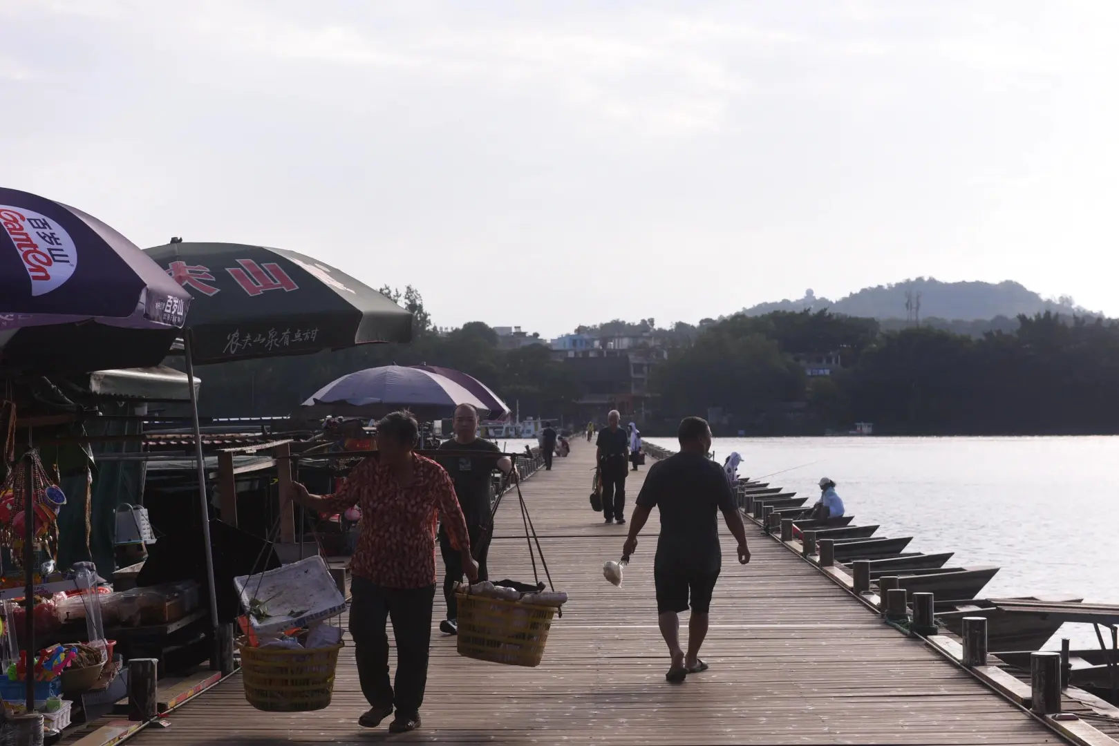 赣州，八百年风雨古浮桥、千年虔州古城墙、