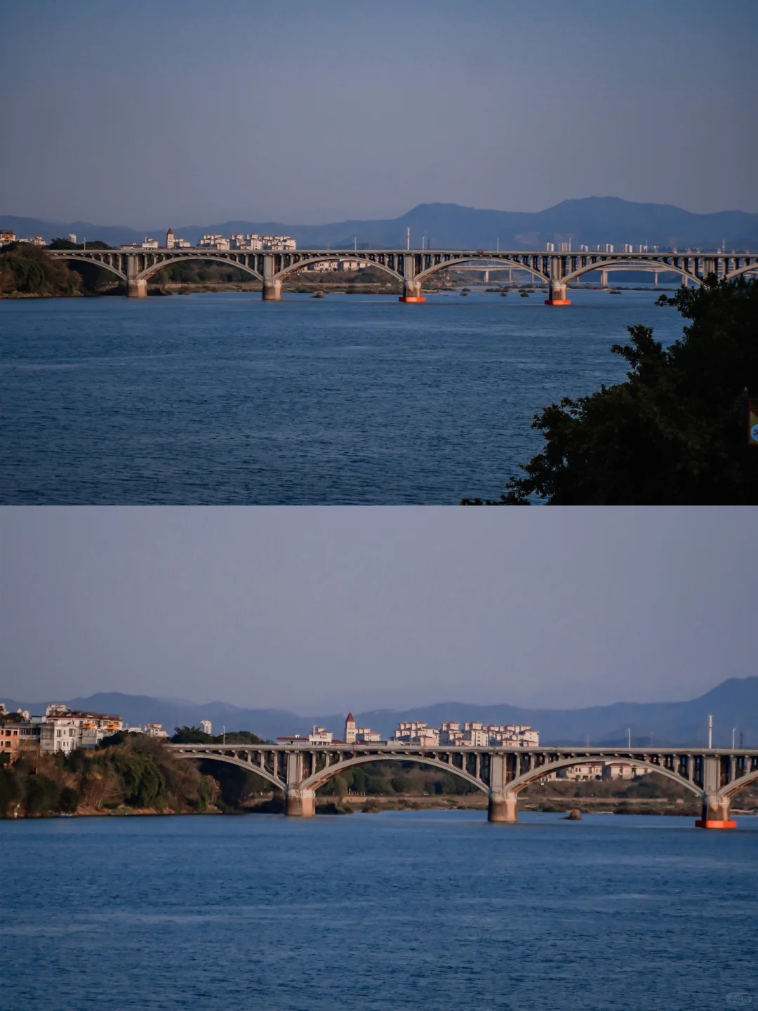 总要去趟浮桥🛶感受属于赣州的独特浪漫