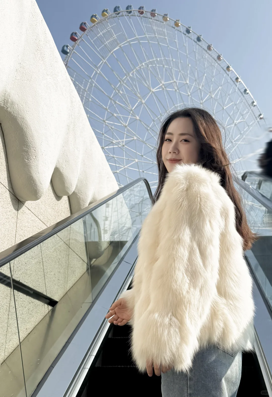 🎡落日蓝调下最美南昌之星摩天轮🎄圣诞树