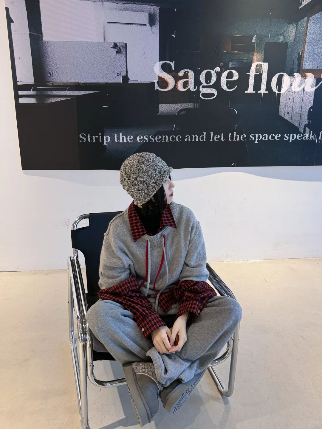 赣州｜班味咖啡厅打卡灰调穿搭