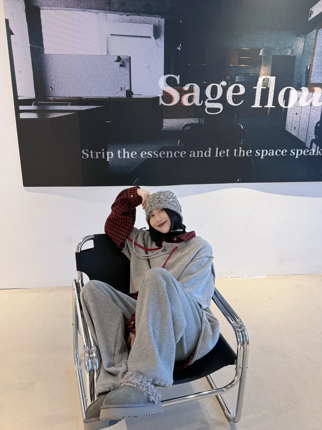 赣州｜班味咖啡厅打卡灰调穿搭