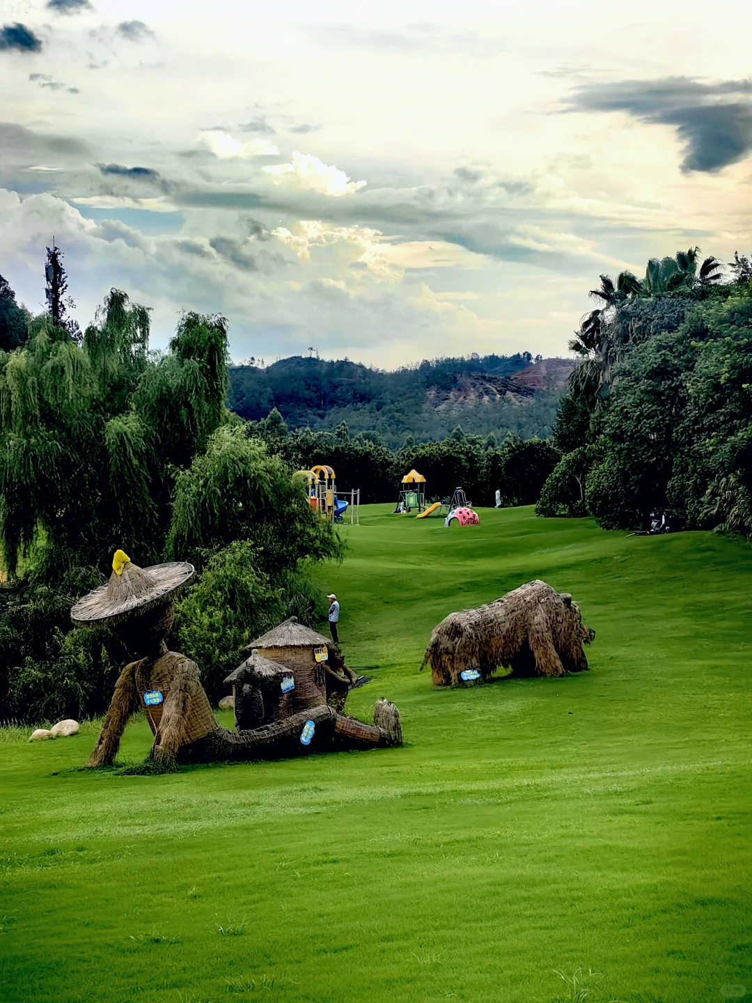 现场比图片好看的赣州峰山！