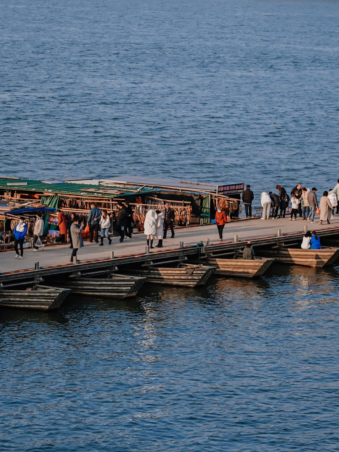 总要去趟浮桥🛶感受属于赣州的独特浪漫