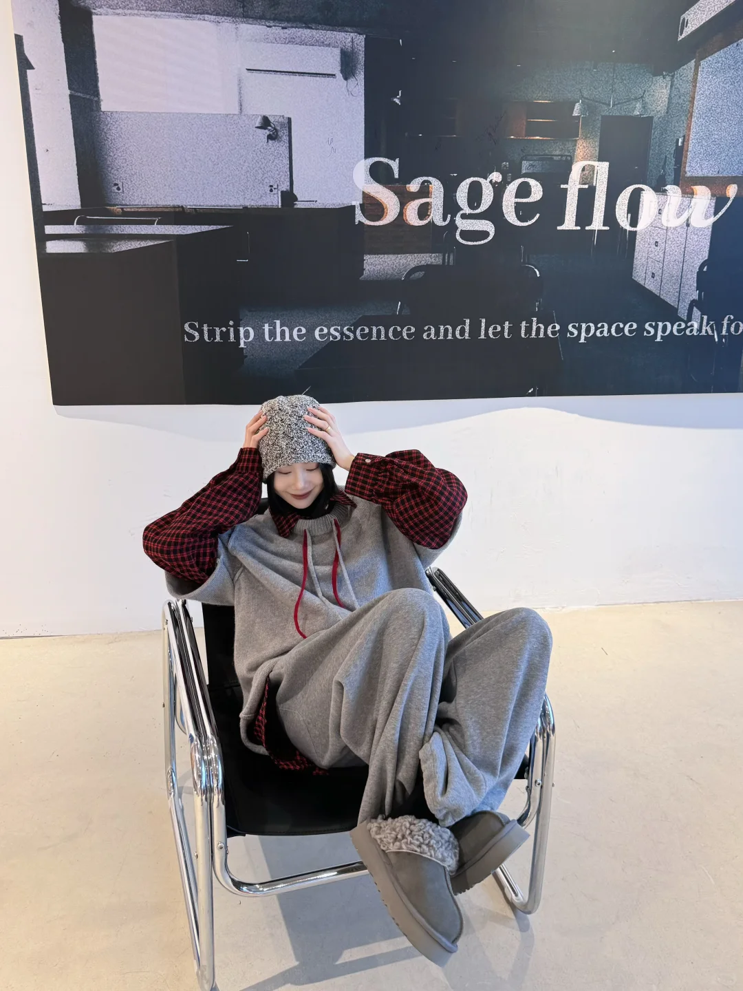 赣州｜班味咖啡厅打卡灰调穿搭