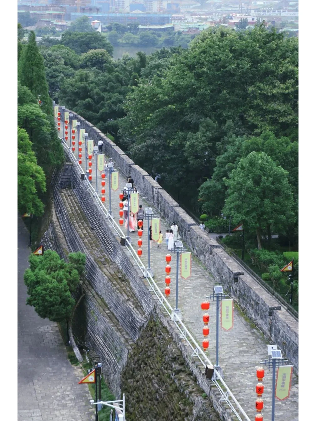 赣州市区city walk｜宋城墙