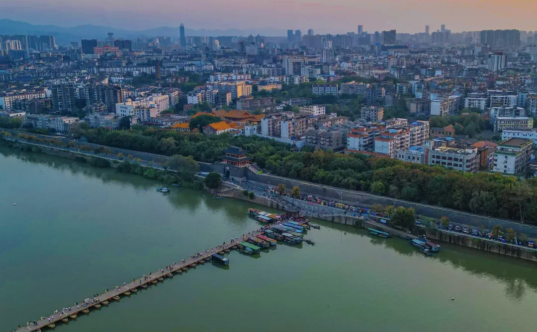 为了这个宋代古浮桥，我特意去了一趟赣州