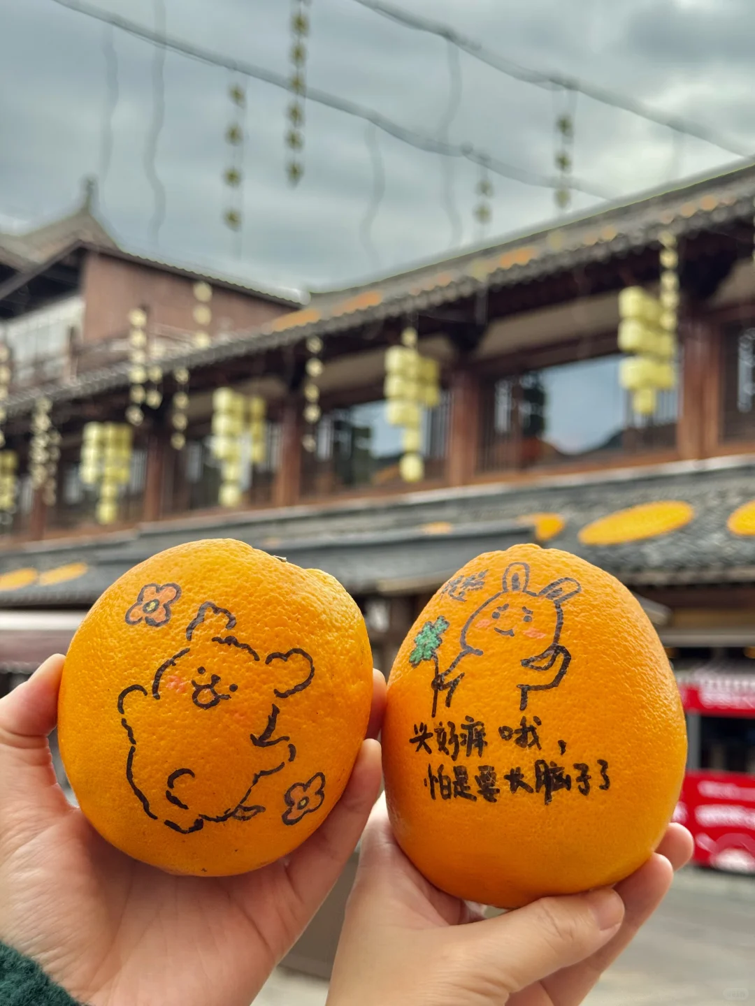 赣州！！！你真的好city！！！一年一度晒秋🍊