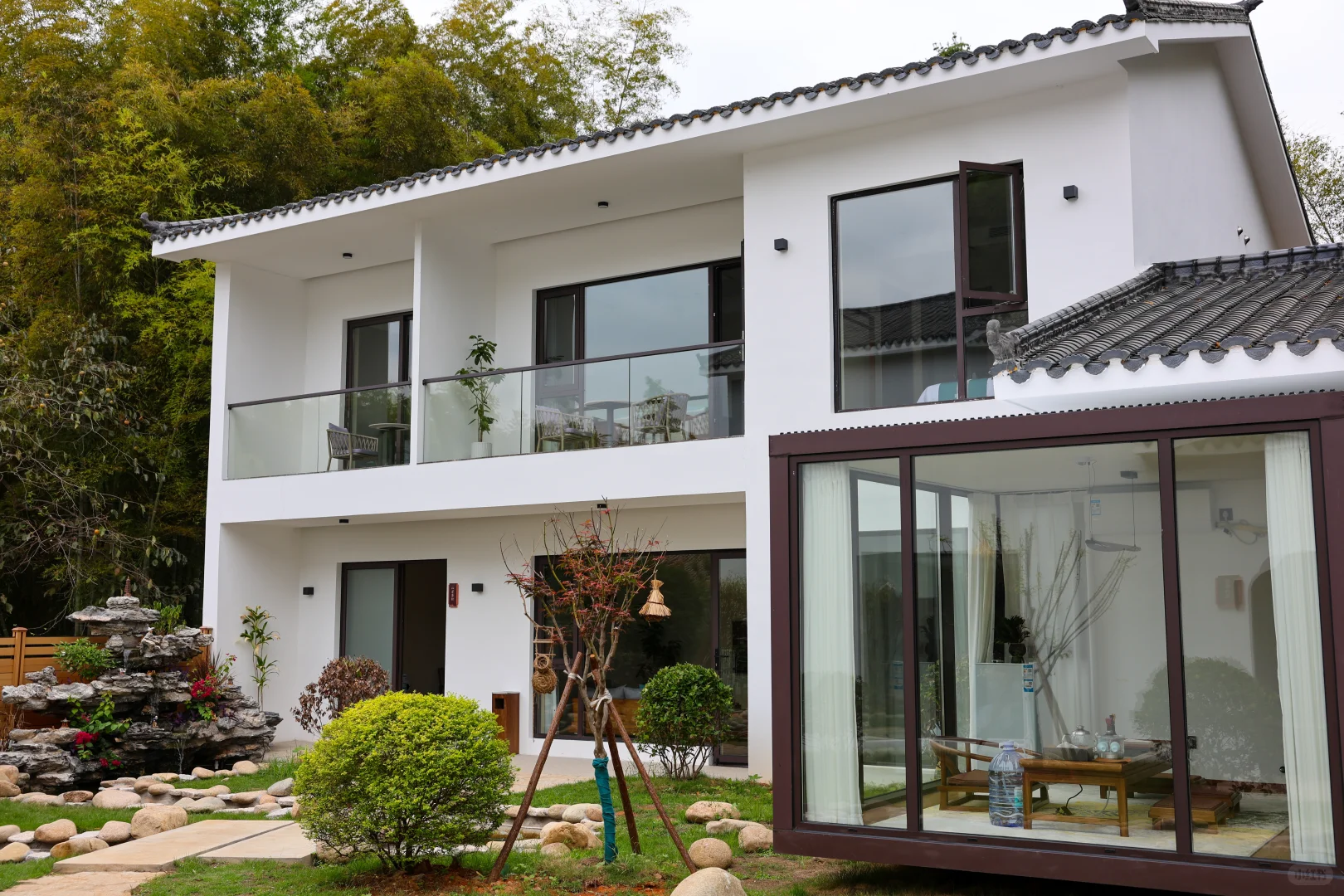 抚州年会｜包栋山景小院办年会+庭院茶歇！