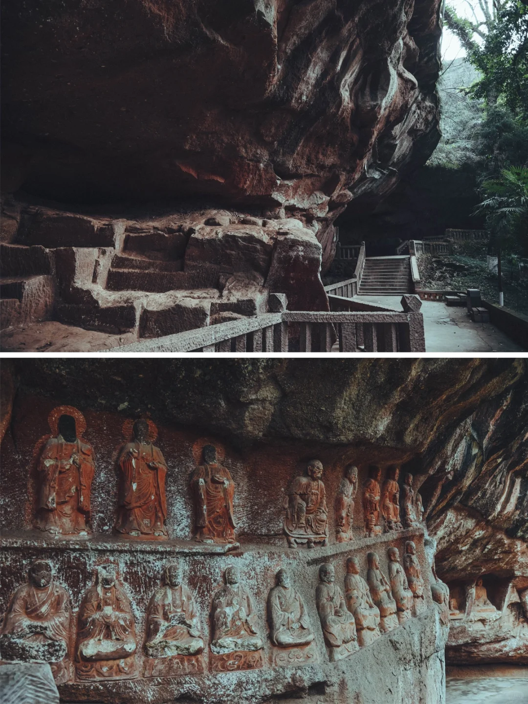 Here is赣州 | 通天岩石窟-有点震撼的美