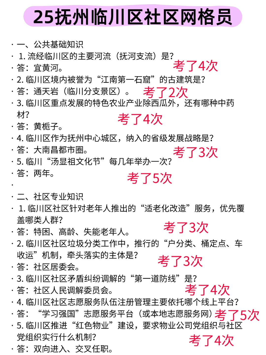25抚州临川区社区工作者，这把真的赢麻了