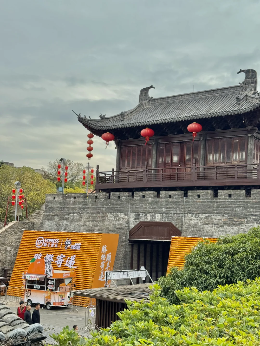 赣州！！！你真的好city！！！一年一度晒秋🍊