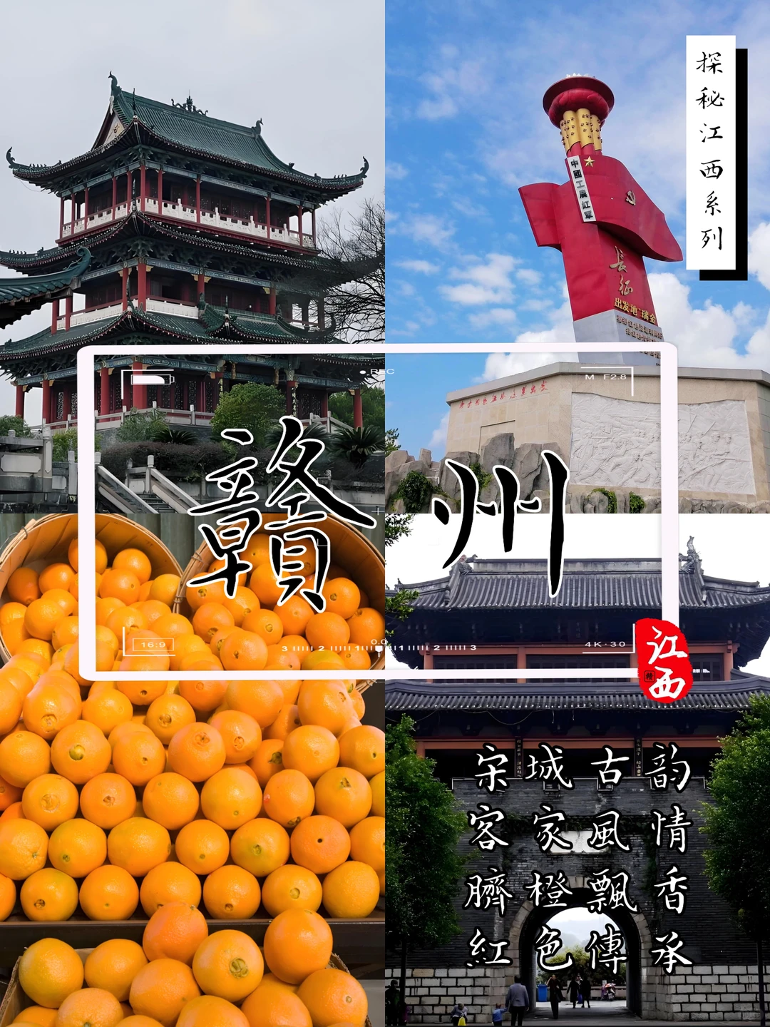 哈咯呀！我是江西，今天来介绍“江西赣州”