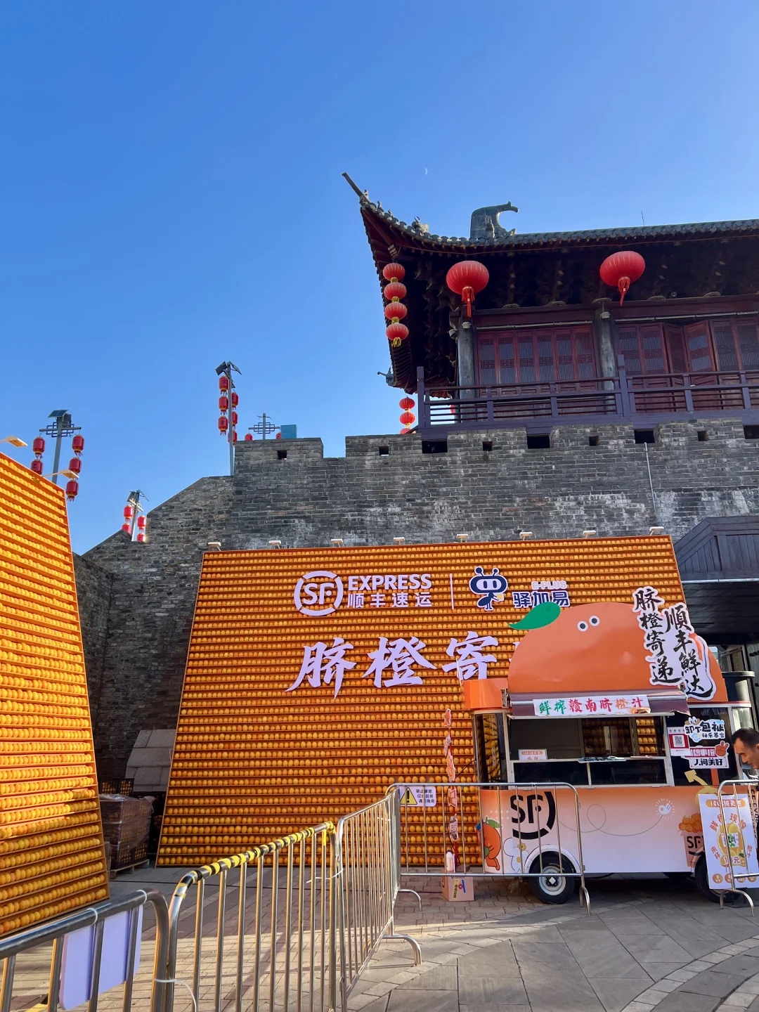 爆款打卡！赣州这座“脐橙墙”甜到犯规🍊✨