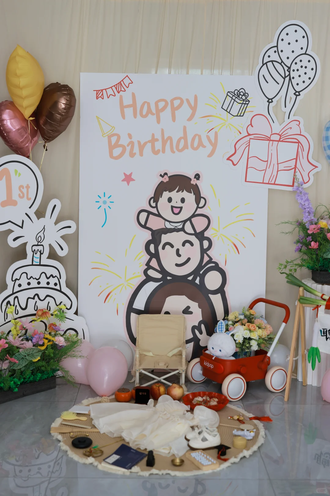 周岁礼｜赣州周岁礼布置拍摄一站式，省心极了