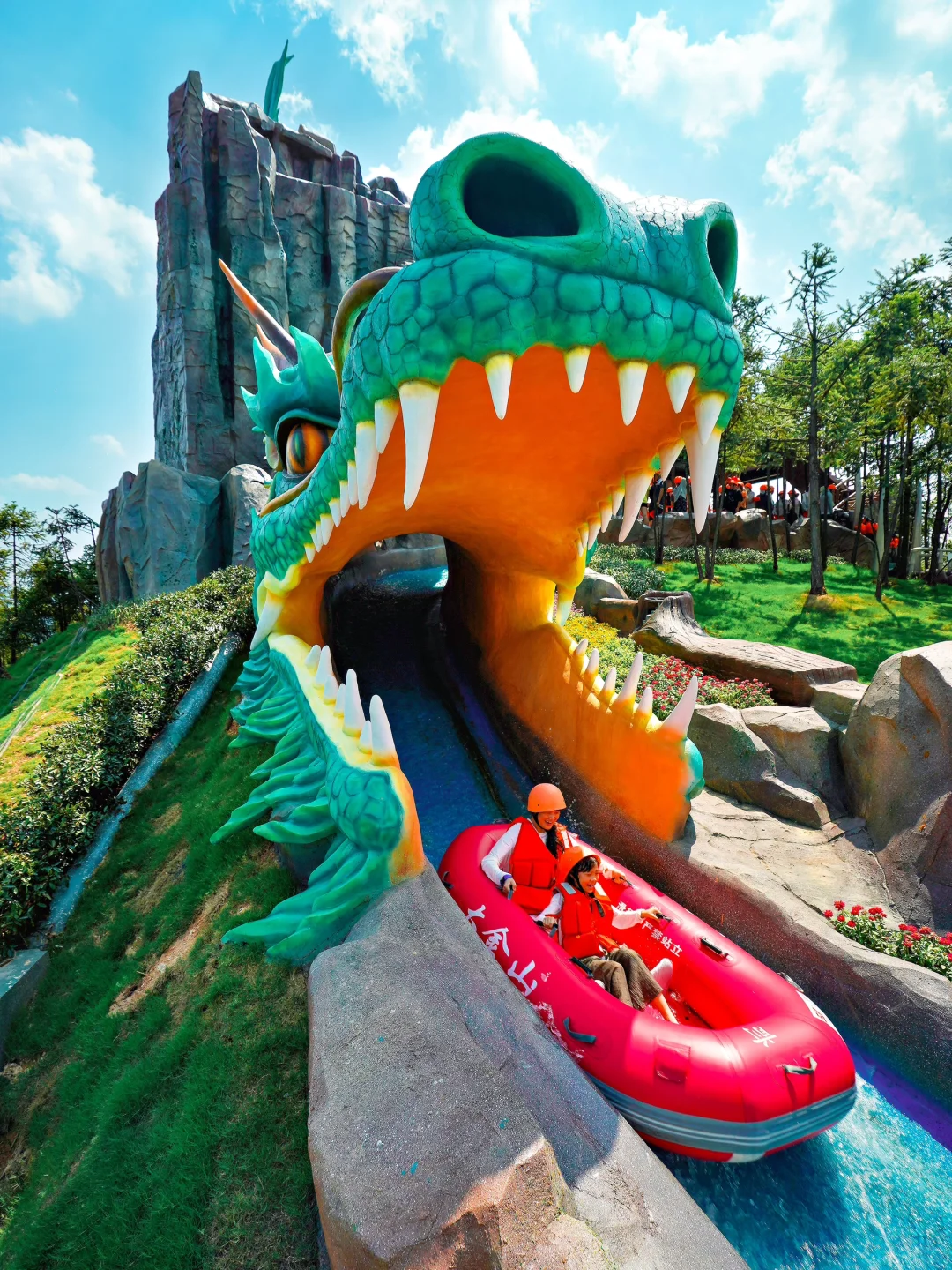 被赣州朋友硬拖去大金山漂流，结果…....