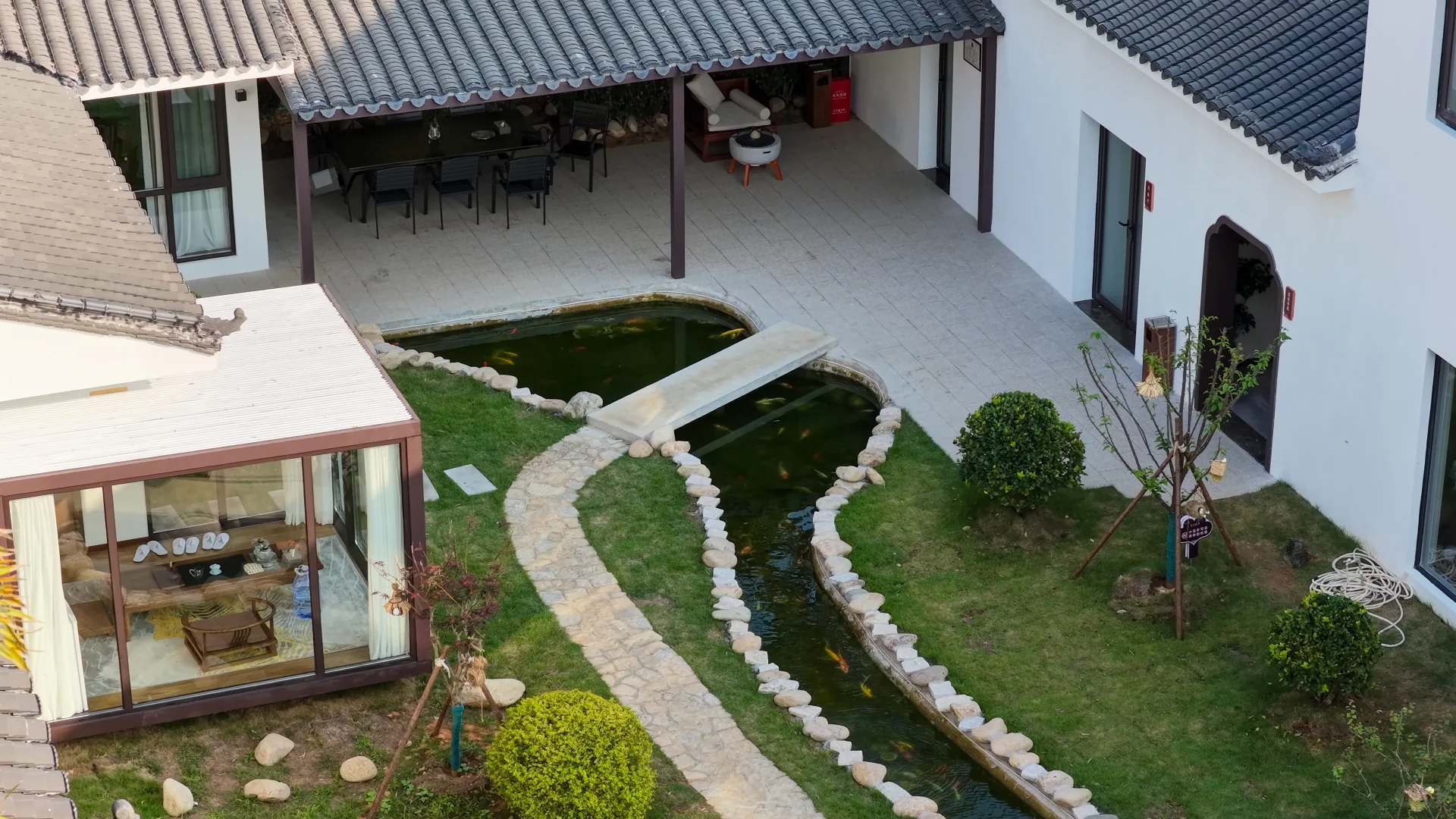 抚州年会｜包栋山景小院办年会+庭院茶歇！