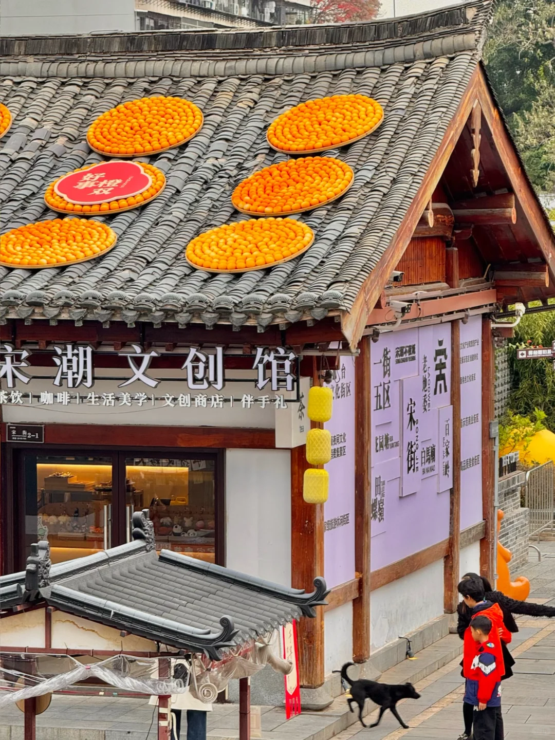 赣州！！！你真的好city！！！一年一度晒秋🍊