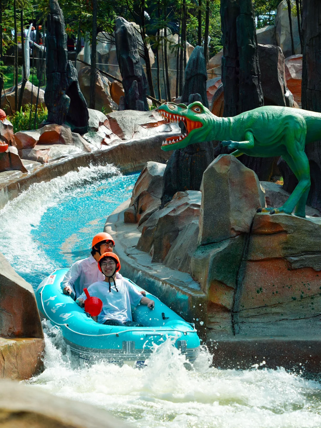 被赣州朋友硬拖去大金山漂流，结果…....