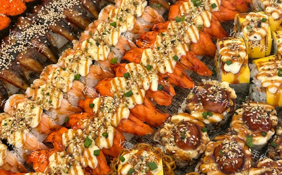 在抚州｜硕果时代也有一元自选寿司啦～