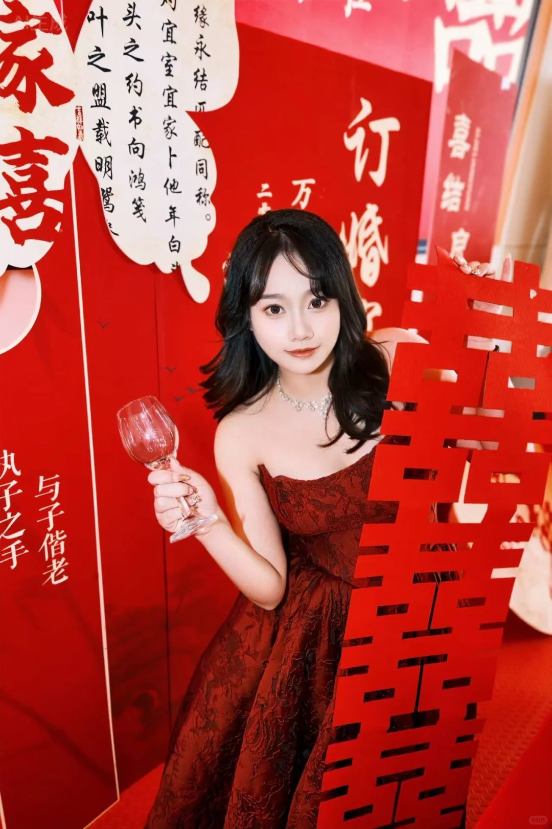 拍一拍幸福的订婚宴～