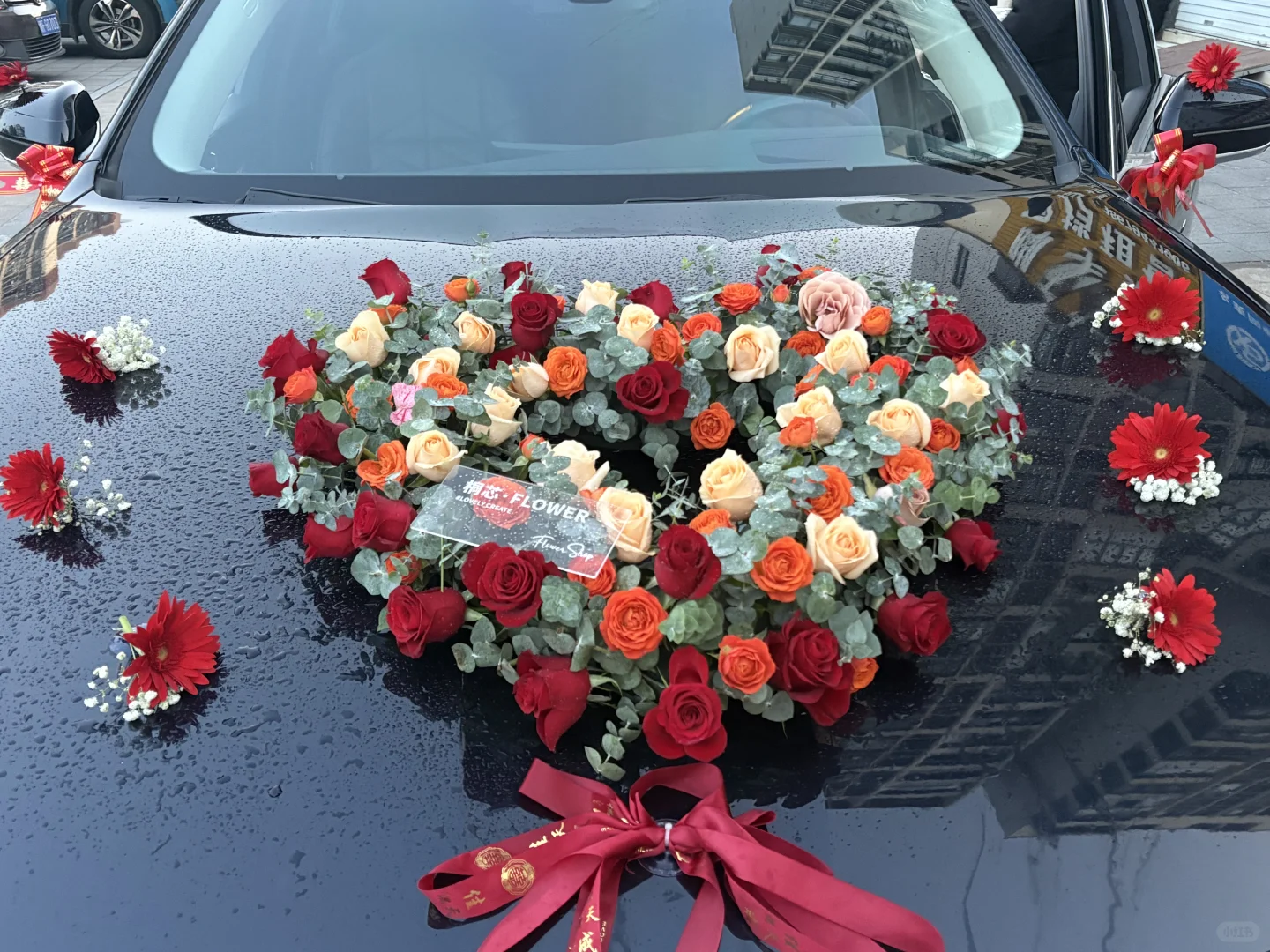 抚州花店、婚车布置、抚州花店、抚州婚车