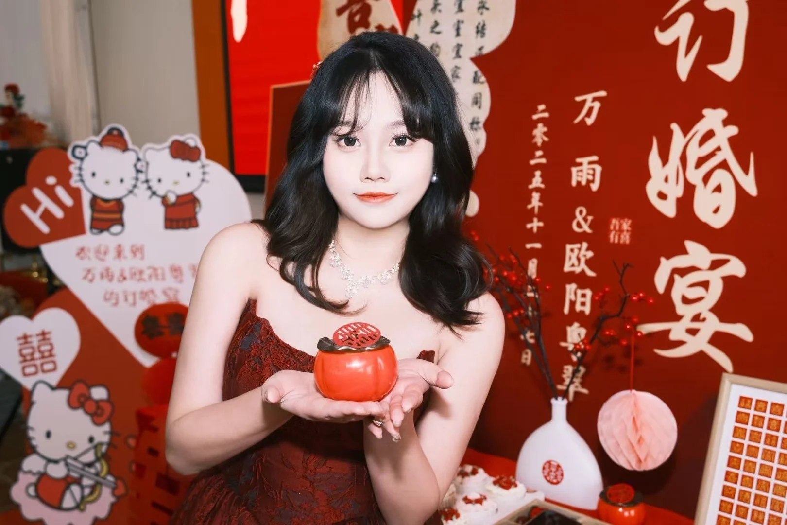 拍一拍幸福的订婚宴～