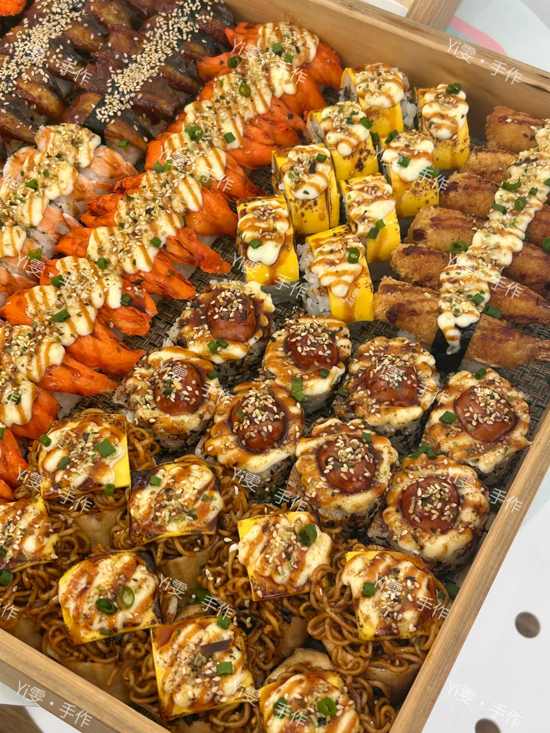 在抚州｜硕果时代也有一元自选寿司啦～