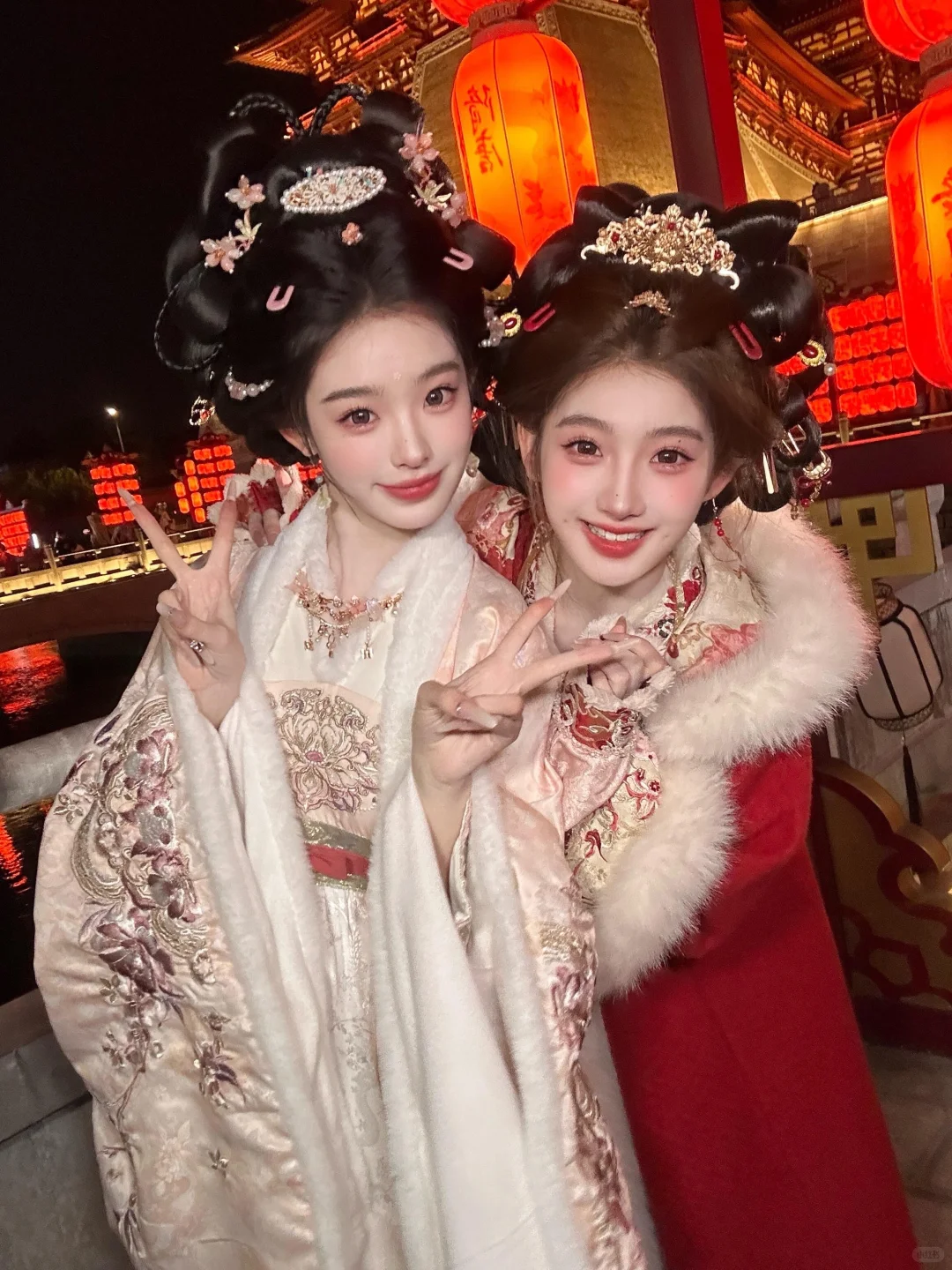 南昌汉服｜和闺蜜一起get暖乎乎的冬日小唐风