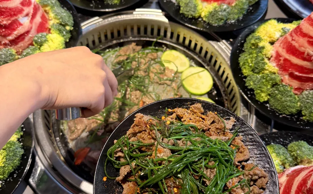 卧卧卧。。赣州圣诞树烤肉。。仅此一家。。