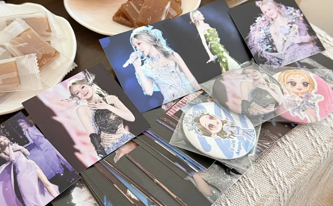 赣州站张韶涵物料快来领呀