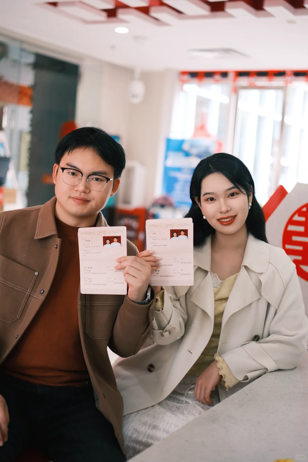 赣州领证跟拍｜暖乎乎的秋冬领证跟拍💐