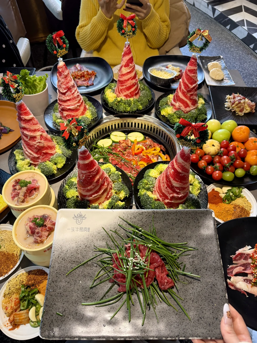 卧卧卧。。赣州圣诞树烤肉。。仅此一家。。