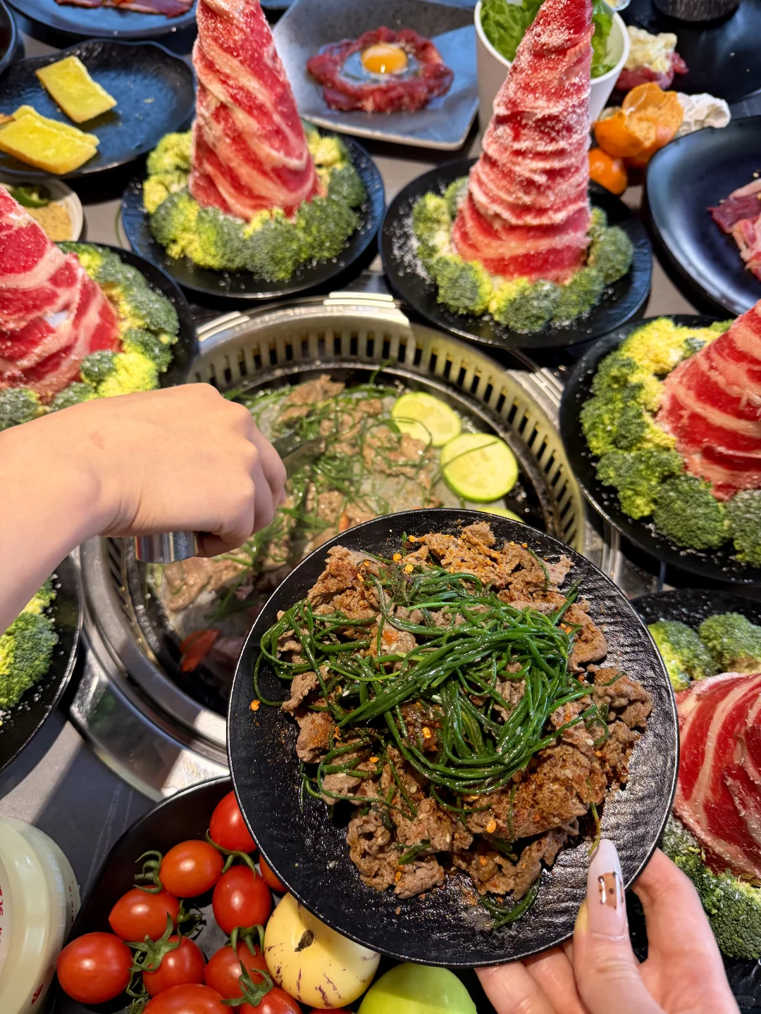 卧卧卧。。赣州圣诞树烤肉。。仅此一家。。