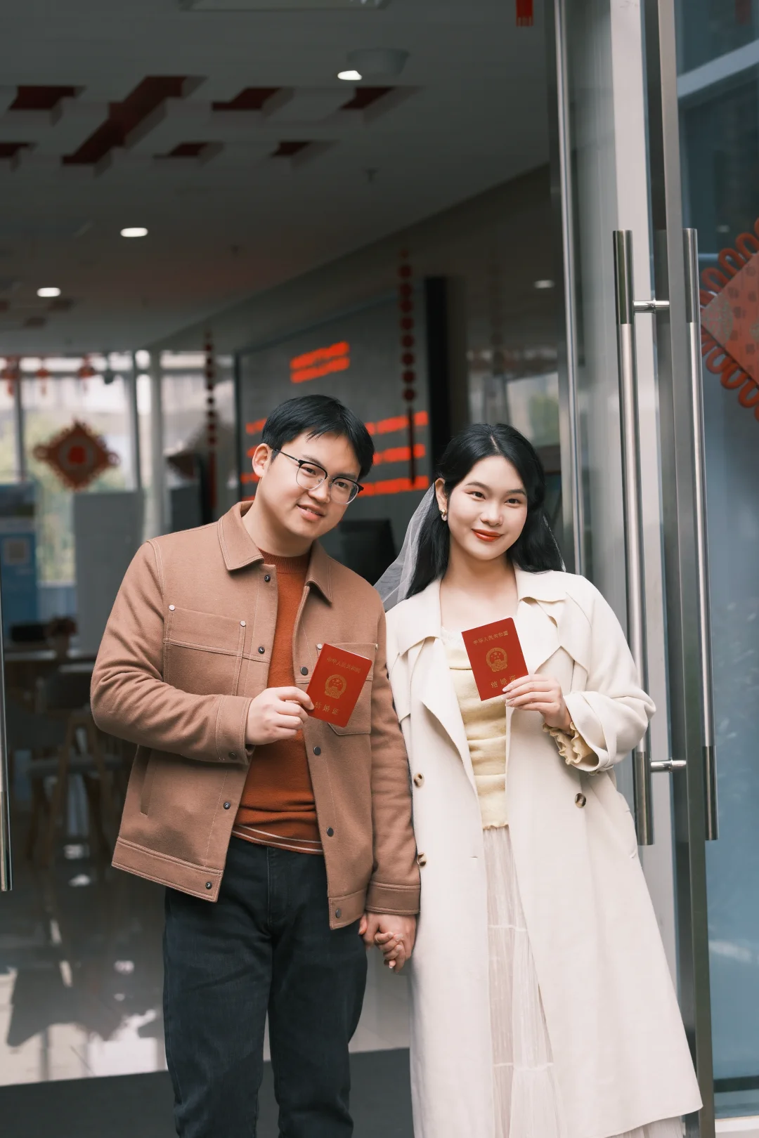 赣州领证跟拍｜暖乎乎的秋冬领证跟拍💐