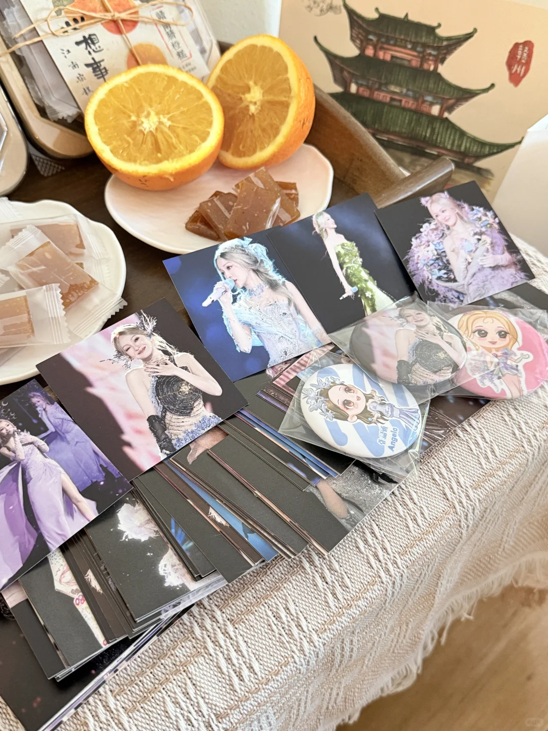 赣州站张韶涵物料快来领呀