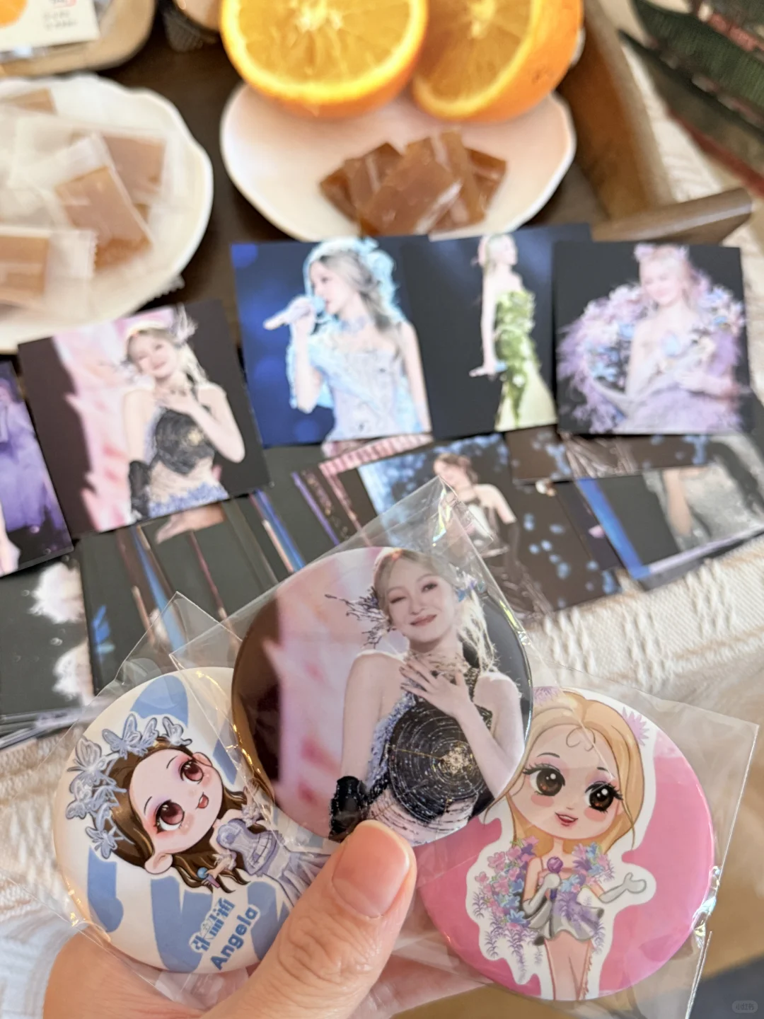 赣州站张韶涵物料快来领呀