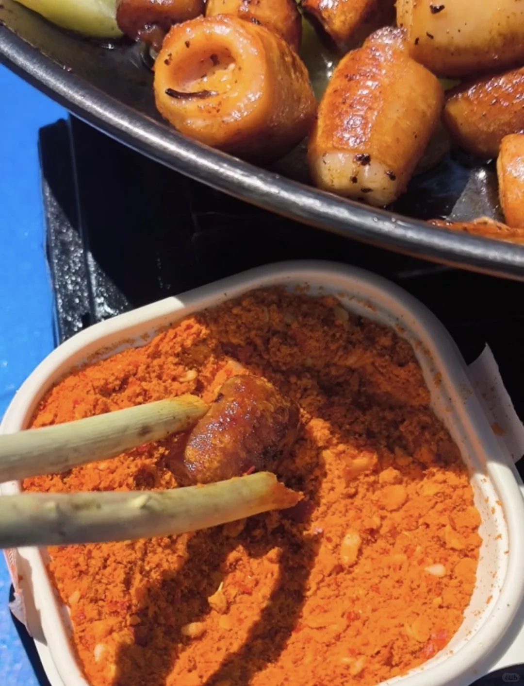 赣州夜市新选手！贵州烤小肠+爆浆小豆腐来啦