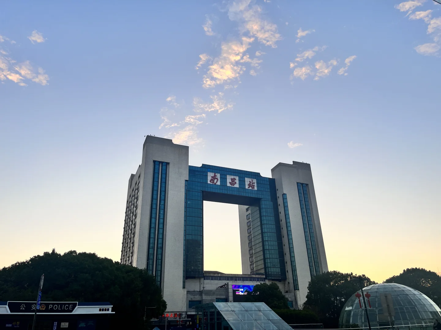 见过早晨6点的南昌啦