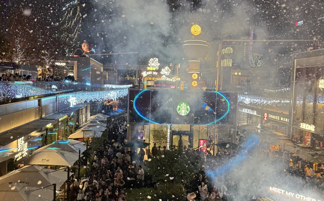 12.7实况！！！南昌下雪啦