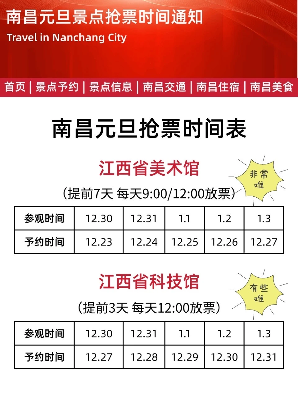 2026南昌元旦通知‼️请收好