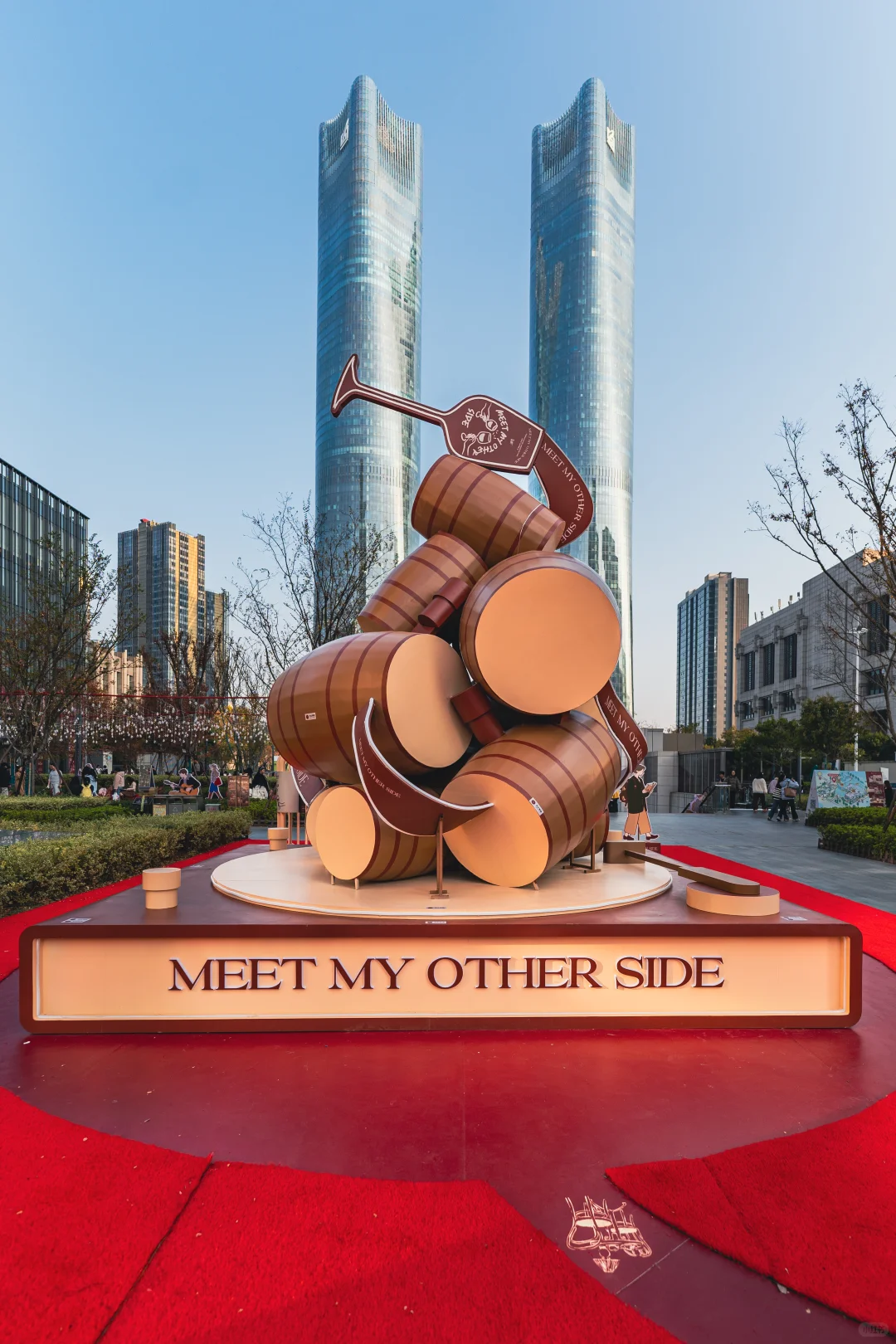 南昌圣诞🎄｜红谷滩空降微醺红酒小镇