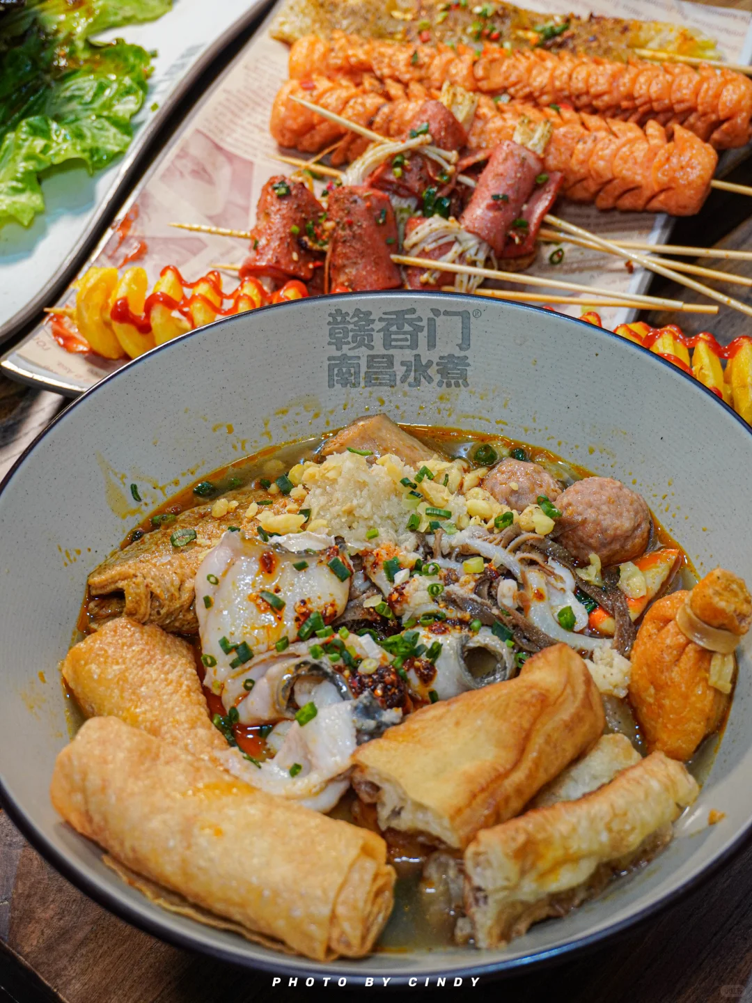 杭州首家南昌水煮炸串双绝！一口魂穿南昌街