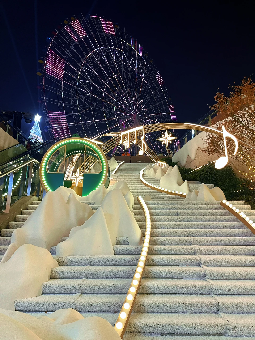 Live实况🎄南昌万象城直接把圣诞氛围拉满❄️