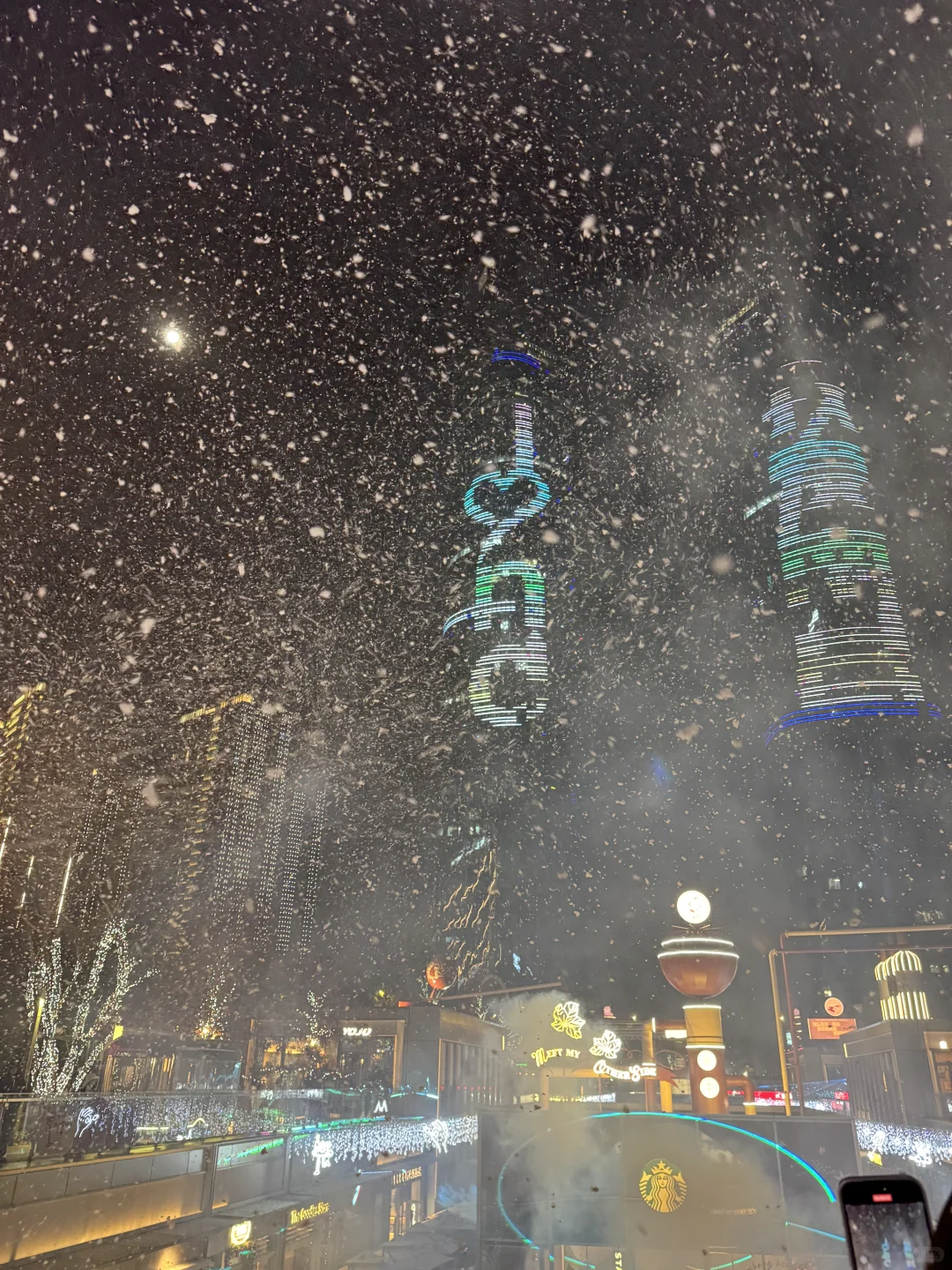 张万森！南昌下雪了❄️