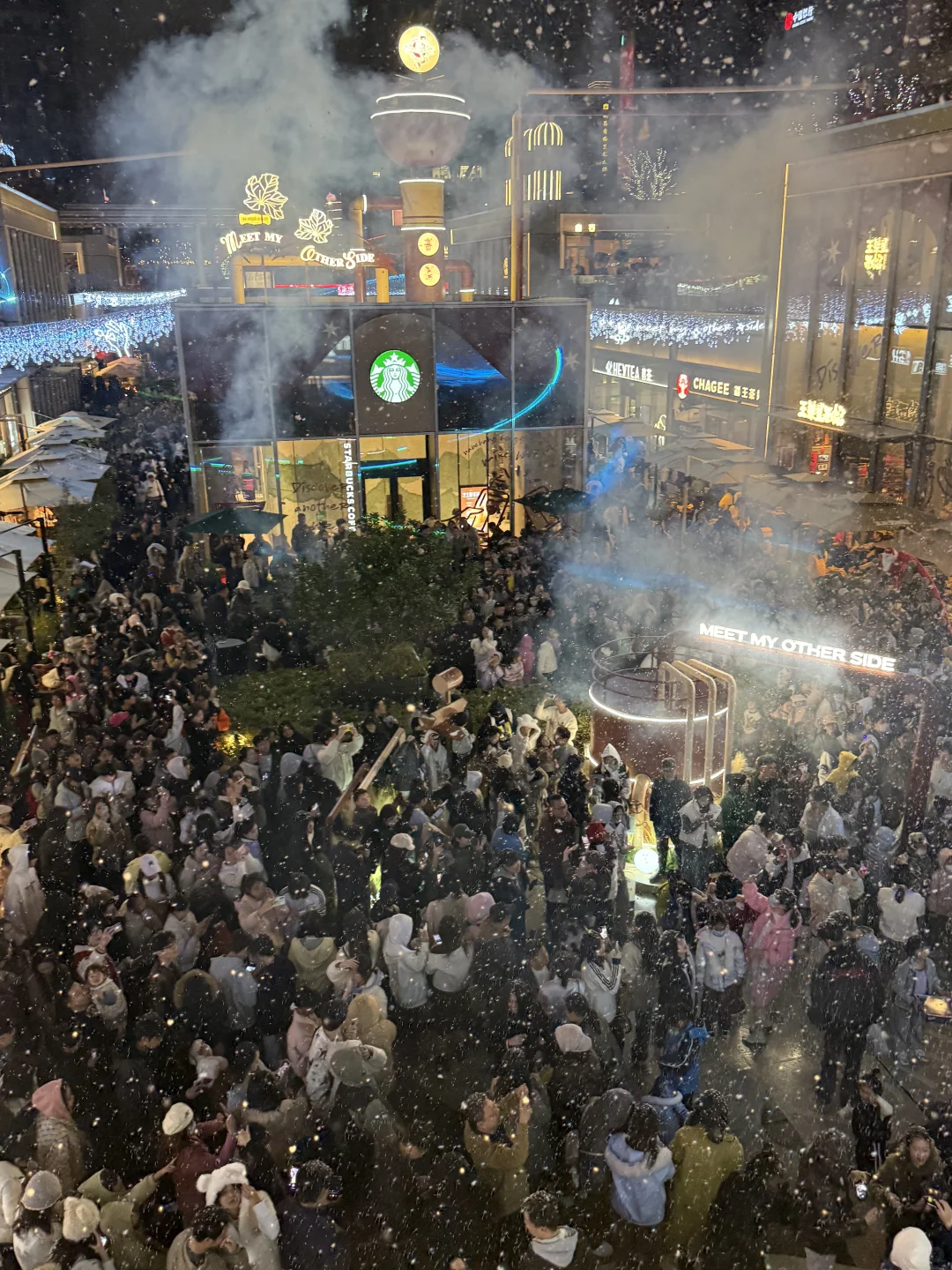 12.7实况！！！南昌下雪啦