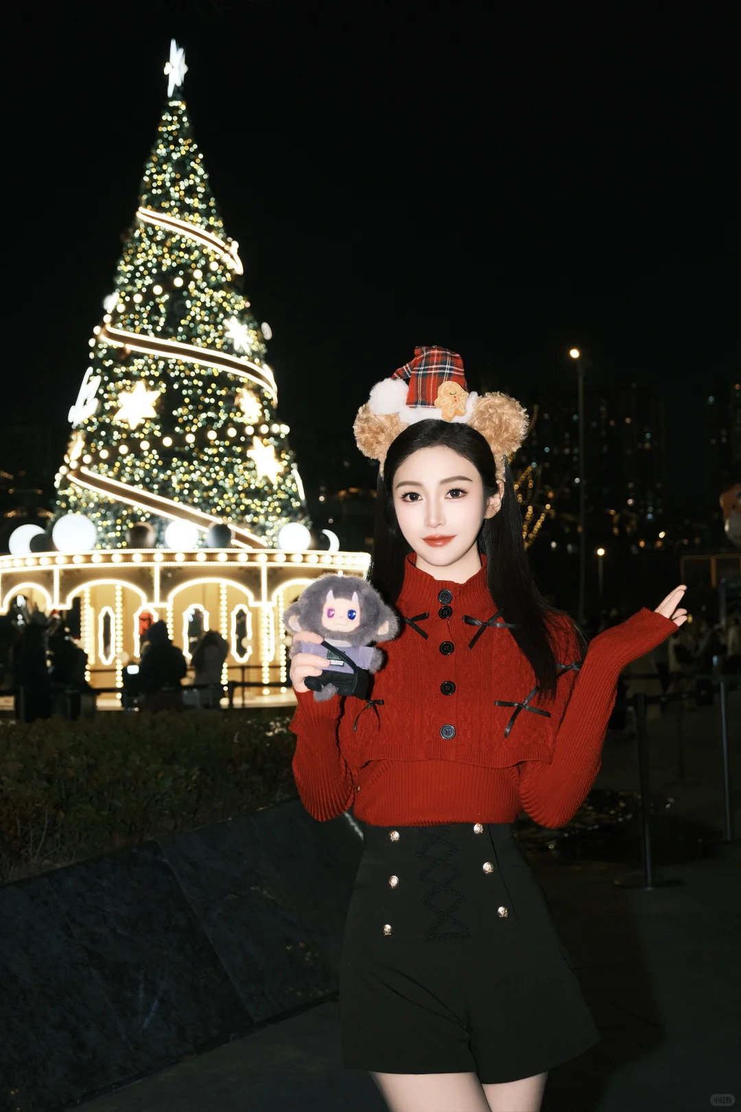 南昌万象城圣诞树富士直出🎄圣诞氛围拿捏✨