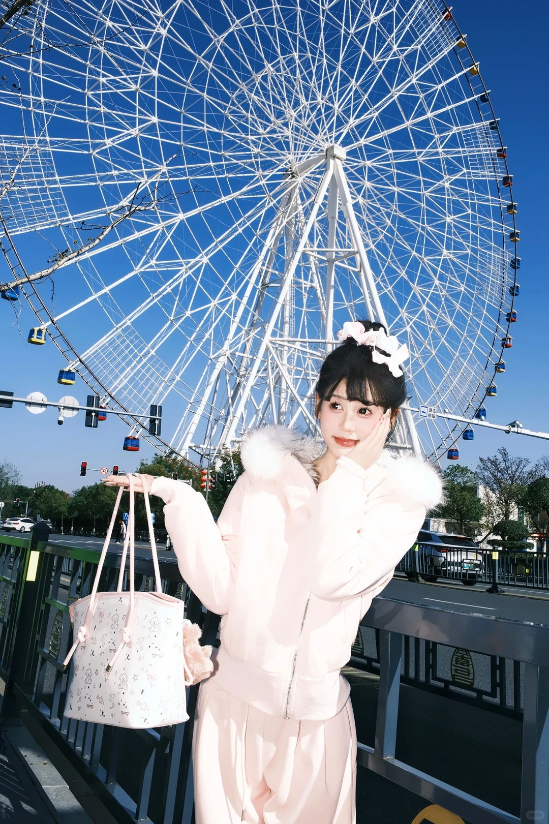 南昌之星摩天轮拍照现状。。能劝一个是一个