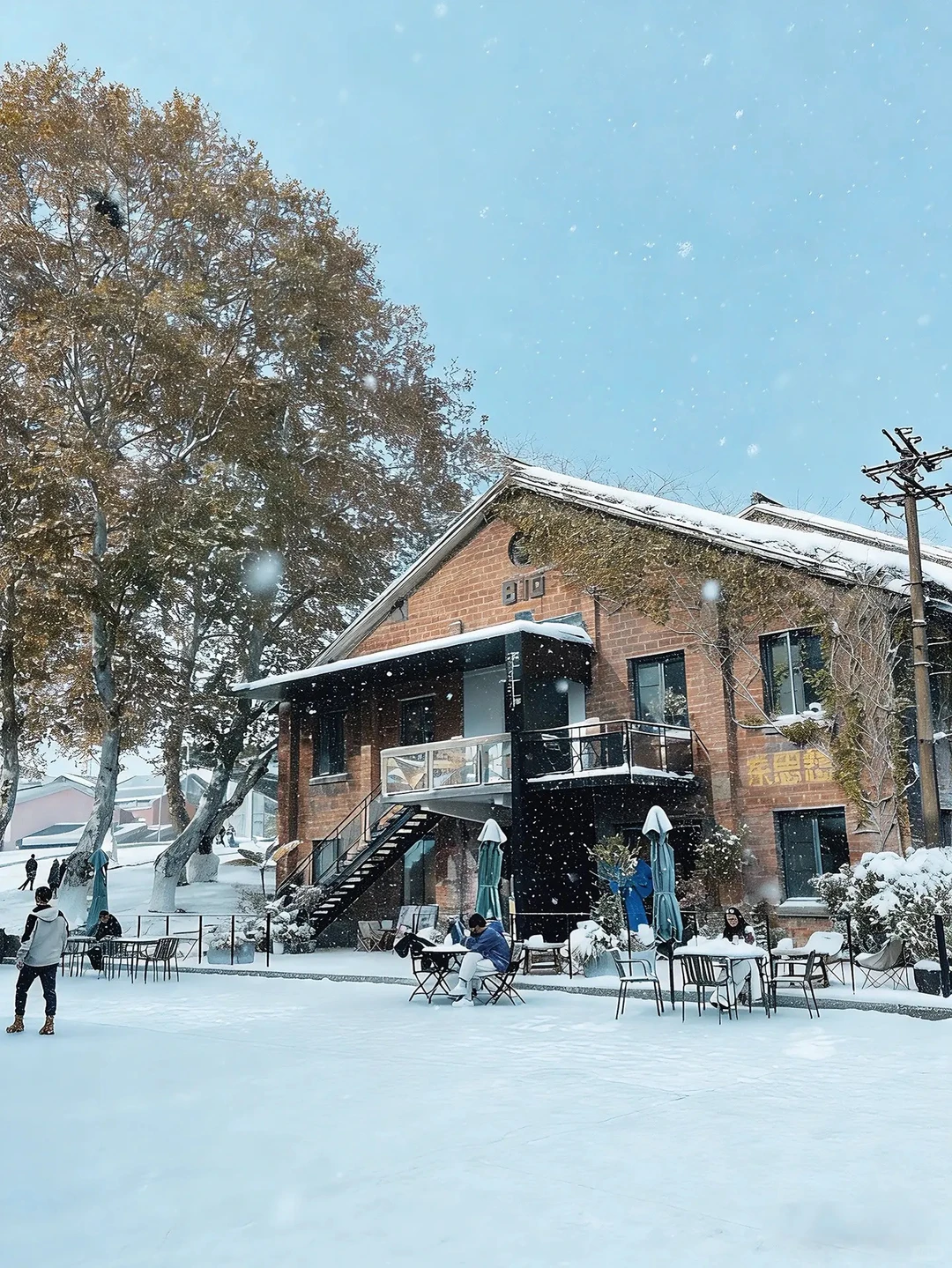 在南昌第一次见那么大的❄️