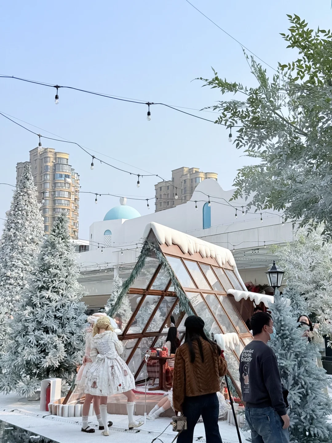 在南昌 仿佛来到了阿勒泰 雪景太美了